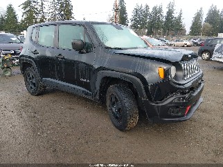 2018 Jeep Renegade, VIN ZACCJBAB2JPH00202. Фото 1 з 6 з аукціону IAAI. Каталог авто зі США OpenDataCar.