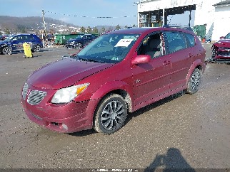 2008 Pontiac Vibe, VIN 5Y2SL65858Z419860. Фото 2 з 6 з аукціону IAAI. Каталог авто зі США OpenDataCar.