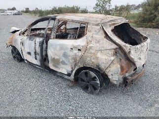 2022 Nissan Leaf, VIN 1N4BZ1DVXNC556029. Photo 3 of 6 from IAAI auction. OpenDataCar US salvage catalog.