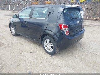 2013 Chevrolet Sonic, VIN 1G1JC6SG8D4222236. Photo 3 of 6 from IAAI auction. OpenDataCar US salvage catalog.