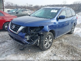 2019 Nissan Pathfinder, VIN 5N1DR2MMXKC585232. Фото 2 з 6 з аукціону IAAI. Каталог авто зі США OpenDataCar.