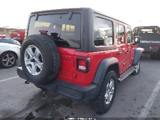 2020 Jeep Wrangler Unlimited, VIN 1C4HJXDN1LW213832. Фото 4 з 6 з аукціону IAAI. Каталог авто зі США OpenDataCar.
