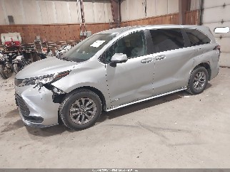 2021 Toyota Sienna, VIN 5TDKSKFC5MS036060. Фото 2 з 6 з аукціону IAAI. Каталог авто зі США OpenDataCar.
