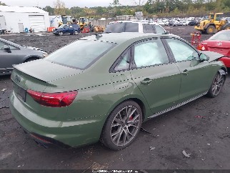 2024 Audi S4, VIN WAUB4AF4XRA016868. Фото 4 из 6 с аукциона IAAI. Каталог авто из США OpenDataCar.