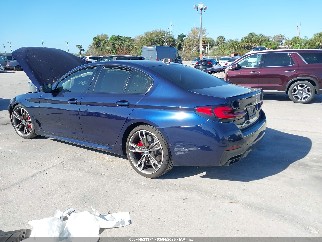 2021 Bmw M550i xDrive, VIN WBA13BK02MCF31919. Фото 3 из 6 с аукциона IAAI. Каталог авто из США OpenDataCar.