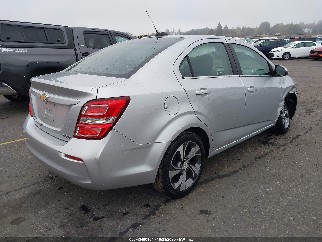 2018 Chevrolet Sonic, VIN 1G1JF5SB6J4132603. Фото 4 з 6 з аукціону IAAI. Каталог авто зі США OpenDataCar.