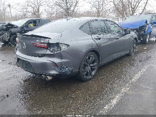2021 Acura TLX, VIN 19UUB6F55MA010459. Фото 4 з 6 з аукціону IAAI. Каталог авто зі США OpenDataCar.