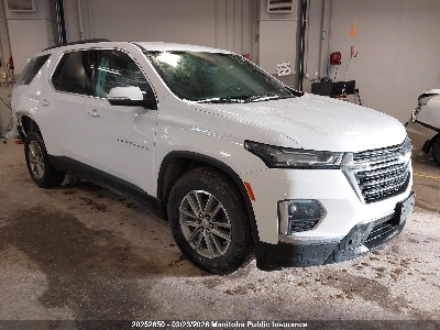 2023 Chevrolet Traverse, VIN 1GNEVGKWXPJ205807. Photo 1 of 6 from IAAI auction. OpenDataCar US salvage catalog.