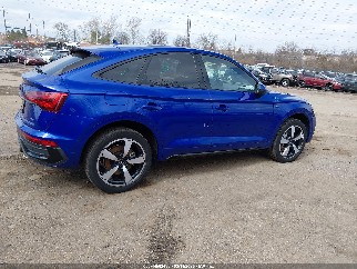 2022 Audi Q5 Sportback, VIN WA15AAFY8N2012358. Фото 4 з 6 з аукціону IAAI. Каталог авто зі США OpenDataCar.