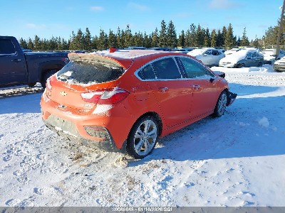 2018 Chevrolet Cruze, VIN 3G1BF6SM9JS632332. Фото 4 з 6 з аукціону IAAI. Каталог авто зі США OpenDataCar.