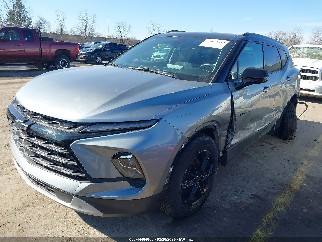 2025 Chevrolet Blazer, VIN 3GNKBCR44SS267493. Фото 2 из 6 с аукциона IAAI. Каталог авто из США OpenDataCar.