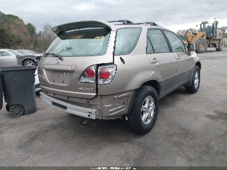 2001 Lexus RX 300, VIN JTJHF10U710212130. Фото 4 из 6 с аукциона IAAI. Каталог авто из США OpenDataCar.