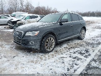 2016 Audi Q5, VIN WA1LVAFP5GA043045. Photo 2 of 6 from IAAI auction. OpenDataCar US salvage catalog.