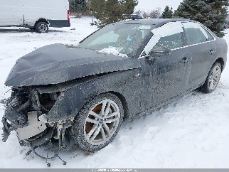 2024 Audi A4, VIN WAUEAAF49RN016925. Photo 2 of 6 from IAAI auction. OpenDataCar US salvage catalog.
