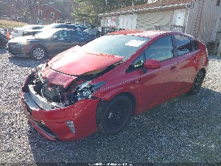 2014 Toyota Prius, VIN JTDKN3DU9E1743119. Фото 2 з 6 з аукціону IAAI. Каталог авто зі США OpenDataCar.