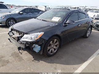 2014 Buick Regal, VIN 2G4GN5EX7E9272038. Photo 2 of 6 from IAAI auction. OpenDataCar US salvage catalog.