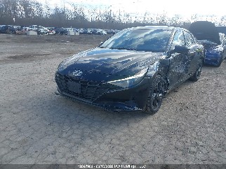 2022 Hyundai Elantra, VIN KMHLM4AG4NU248686. Zdjęcie 2 z 6 z aukcji IAAI. Katalog aut z USA OpenDataCar.