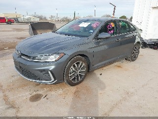 2025 Volkswagen Jetta, VIN 3VWEX7BU7SM029793. Photo 2 of 6 from IAAI auction. OpenDataCar US salvage catalog.