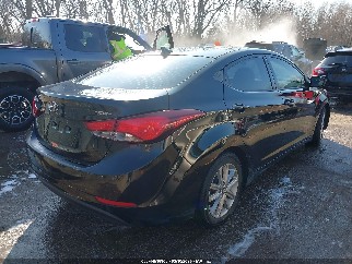 2014 Hyundai Elantra, VIN 5NPDH4AE8EH533350. Zdjęcie 4 z 6 z aukcji IAAI. Katalog aut z USA OpenDataCar.