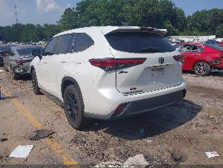 2022 Toyota Highlander, VIN 5TDCZRAH3NS551099. Фото 3 з 6 з аукціону IAAI. Каталог авто зі США OpenDataCar.