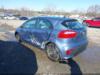2016 Kia Rio, VIN KNADM5A37G6640044. Фото 3 з 6 з аукціону IAAI. Каталог авто зі США OpenDataCar.