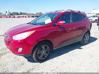 2013 Hyundai Tucson, VIN KM8JU3AC7DU636153. Фото 2 з 6 з аукціону IAAI. Каталог авто зі США OpenDataCar.