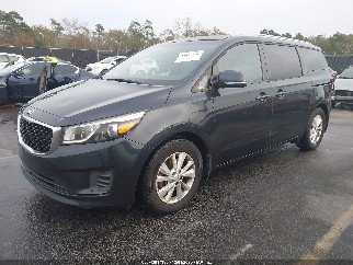 2016 Kia Sedona, VIN KNDMB5C16G6182825. Фото 2 з 6 з аукціону IAAI. Каталог авто зі США OpenDataCar.