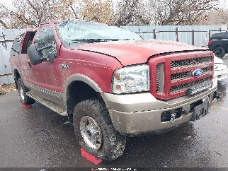 2005 Ford Excursion, VIN 1FMSU45P75ED12851. Photo 1 of 6 from IAAI auction. OpenDataCar US salvage catalog.