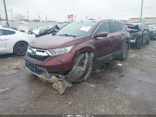 2018 Honda CR-V, VIN 7FARW1H59JE032643. Фото 2 з 6 з аукціону IAAI. Каталог авто зі США OpenDataCar.
