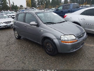 2007 Chevrolet Aveo5, VIN KL1TD66607B771077. Фото 1 з 6 з аукціону IAAI. Каталог авто зі США OpenDataCar.