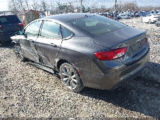 2016 Chrysler 200, VIN 1C3CCCBB5GN111603. Zdjęcie 3 z 6 z aukcji IAAI. Katalog aut z USA OpenDataCar.