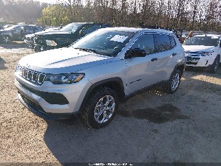 2024 Jeep Compass, VIN 3C4NJDAN3RT154755. Фото 2 из 6 с аукциона IAAI. Каталог авто из США OpenDataCar.
