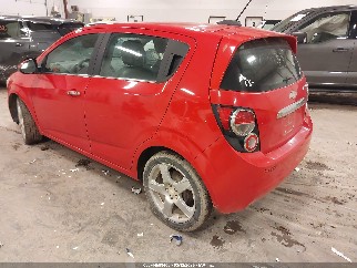 2015 Chevrolet Sonic, VIN 1G1JE6SB4F4187955. Фото 3 з 6 з аукціону IAAI. Каталог авто зі США OpenDataCar.