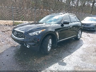 2014 Infiniti QX70, VIN JN8CS1MU6EM451903. Фото 2 з 6 з аукціону IAAI. Каталог авто зі США OpenDataCar.