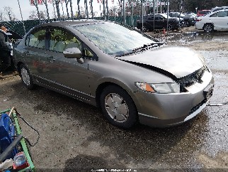 2008 Honda Civic Hybrid, VIN JHMFA36278S030452. Photo 1 of 6 from IAAI auction. OpenDataCar US salvage catalog.