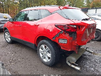 2021 Chevrolet Blazer, VIN 3GNKBDRS1MS508479. Фото 3 з 6 з аукціону IAAI. Каталог авто зі США OpenDataCar.