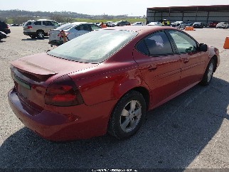 2007 Pontiac Grand Prix, VIN 2G2WP552571162562. Zdjęcie 4 z 6 z aukcji IAAI. Katalog aut z USA OpenDataCar.