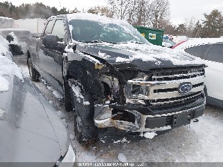 2018 Ford F-150, VIN 1FTEX1E55JKD82012. Zdjęcie 1 z 6 z aukcji IAAI. Katalog aut z USA OpenDataCar.