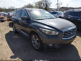 2013 Infiniti JX35, VIN 5N1AL0MN7DC304394. Фото 1 з 6 з аукціону IAAI. Каталог авто зі США OpenDataCar.
