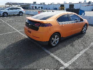 2012 Chevrolet Volt, VIN 1G1RB6E4XCU109510. Фото 4 з 6 з аукціону IAAI. Каталог авто зі США OpenDataCar.