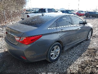 2014 Hyundai Sonata, VIN 5NPEB4AC2EH925549. Фото 4 з 6 з аукціону IAAI. Каталог авто зі США OpenDataCar.