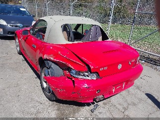 2000 Bmw Z3, VIN 4USCH934XYLG04459. Photo 6 of 6 from IAAI auction. OpenDataCar US salvage catalog.