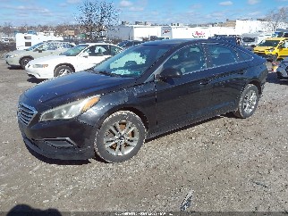 2017 Hyundai Sonata, VIN 5NPE24AF8HH510573. Фото 2 з 6 з аукціону IAAI. Каталог авто зі США OpenDataCar.