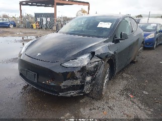 2023 Tesla Model Y, VIN 7SAYGDEE2PF674062. Фото 2 з 6 з аукціону IAAI. Каталог авто зі США OpenDataCar.