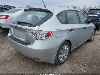 2008 Subaru Impreza, VIN JF1GH61658H806531. Фото 4 з 6 з аукціону IAAI. Каталог авто зі США OpenDataCar.