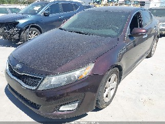 2014 Kia Optima, VIN 5XXGM4A74EG284731. Фото 2 з 6 з аукціону IAAI. Каталог авто зі США OpenDataCar.
