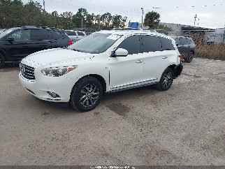 2014 Infiniti QX60, VIN 5N1AL0MN8EC554227. Zdjęcie 2 z 6 z aukcji IAAI. Katalog aut z USA OpenDataCar.