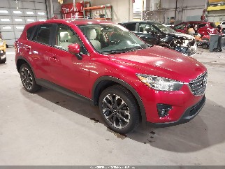 2016 Mazda CX-5, VIN JM3KE4DYXG0828611. Фото 1 з 6 з аукціону IAAI. Каталог авто зі США OpenDataCar.