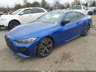 2021 Bmw M440i xDrive, VIN WBA13AR0XMCF60309. Фото 2 из 6 с аукциона IAAI. Каталог авто из США OpenDataCar.