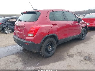 2015 Chevrolet Trax, VIN KL7CJKSB3FB062846. Фото 4 из 6 с аукциона IAAI. Каталог авто из США OpenDataCar.